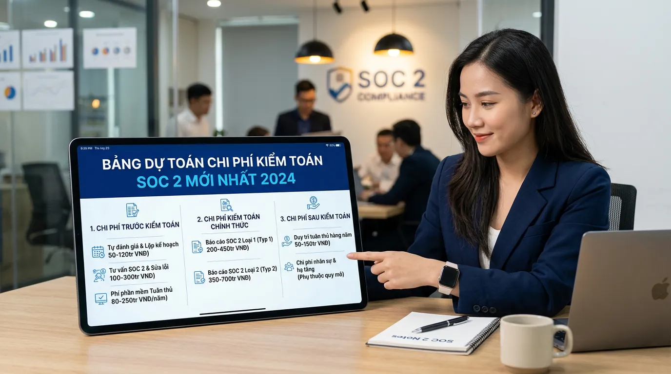 Chi phí SOC 2, giá báo cáo SOC 2, chi phí kiểm toán SOC 2 - Ảnh đại diện