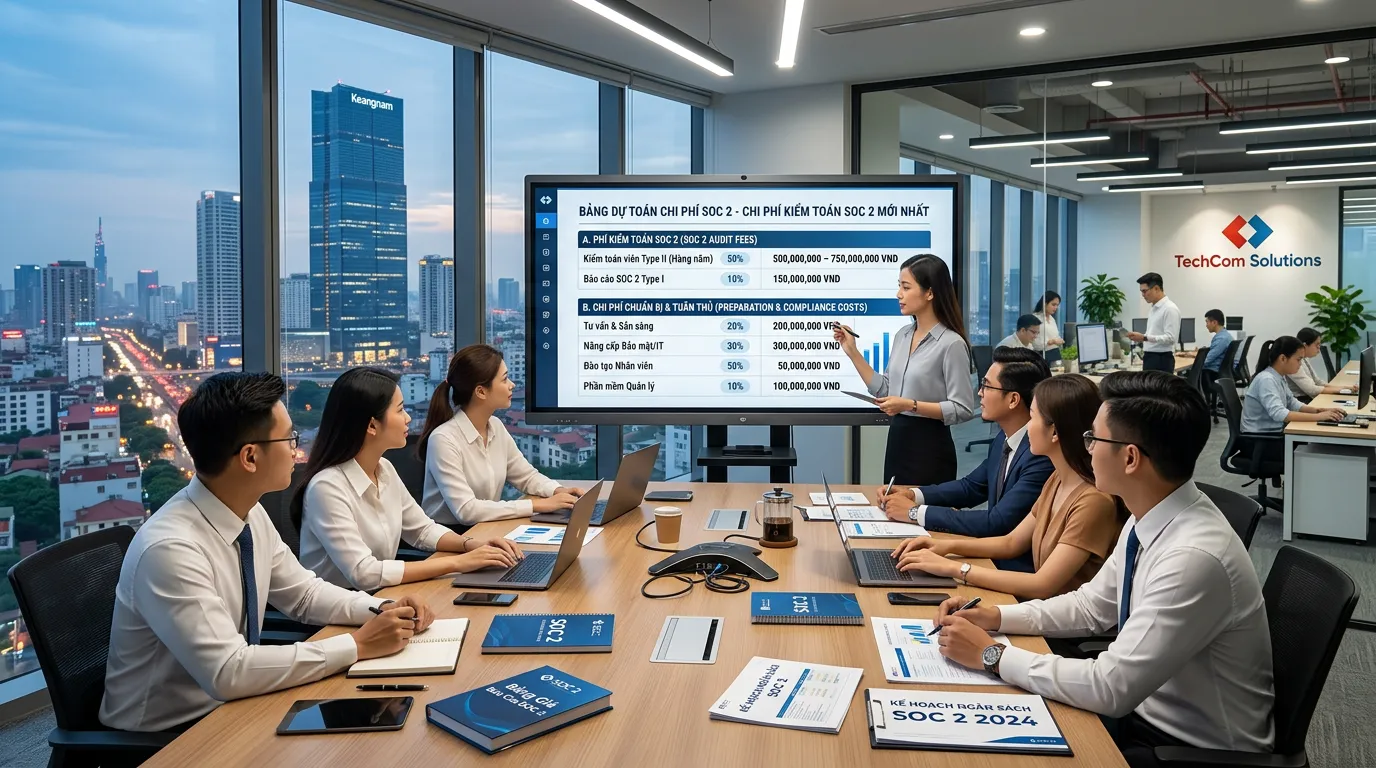 Chi phí SOC 2, giá báo cáo SOC 2, chi phí kiểm toán SOC 2 - Ảnh 1