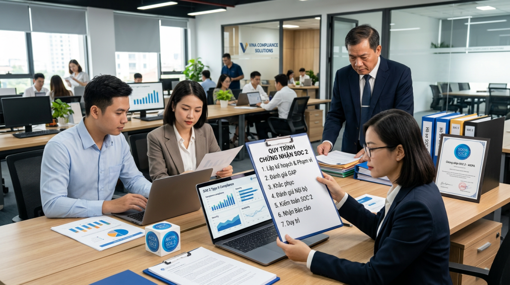 Quy trình chứng nhận SOC 2: Hướng dẫn từ A-Z