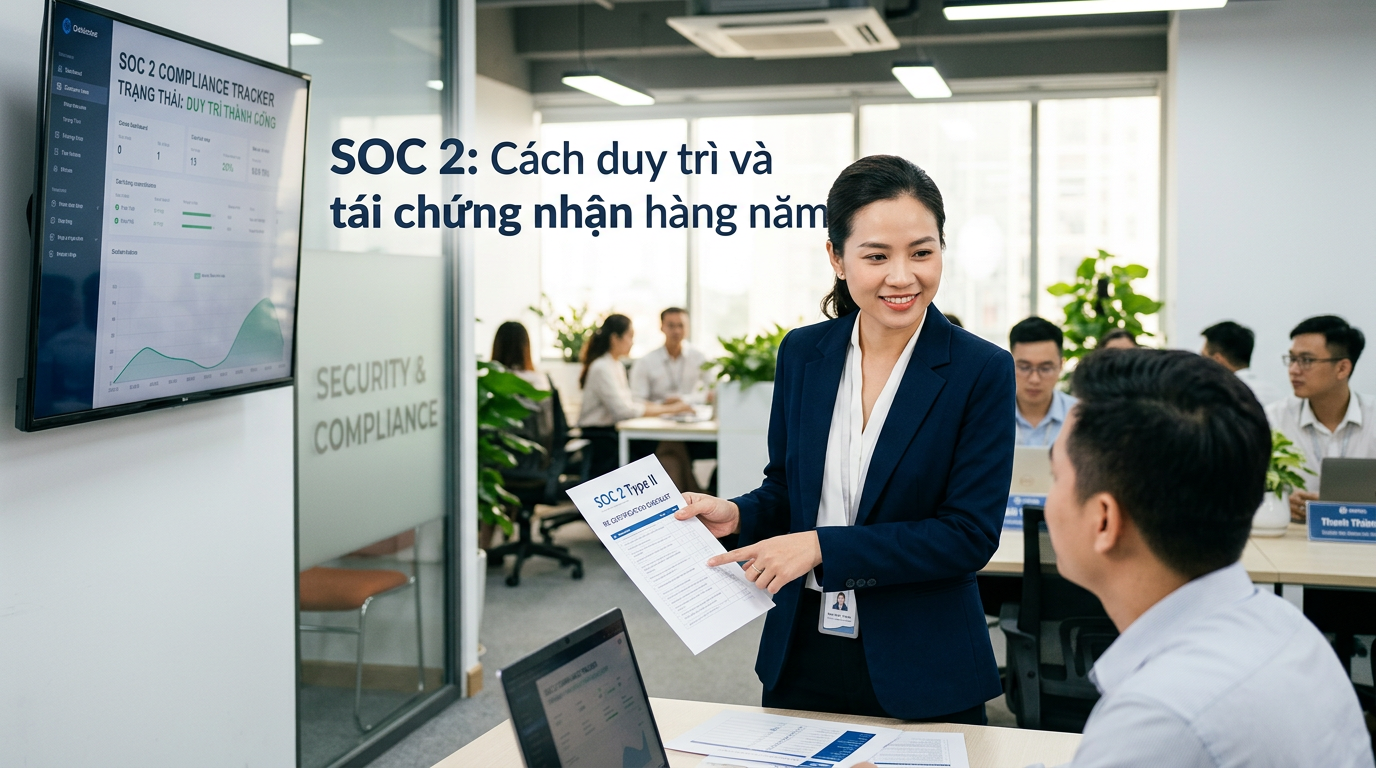 SOC 2: Cách duy trì và tái chứng nhận hàng năm